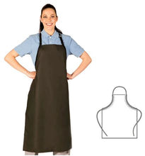 Load image into Gallery viewer, 899XLA- HiLite Adjustable Neck Polyurethane Extra Long Waterproof Janitorial Apron (27″ W x 42″ H)