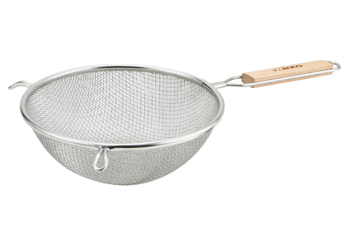 MS3A-8D Fine Mesh Strainer, Stainless Steel