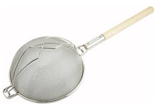 Load image into Gallery viewer, MST-12D; Nickel-Plated Reinforced Double Mesh Strainer, Round Handle