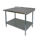 Economy Worktables w/ Backsplash