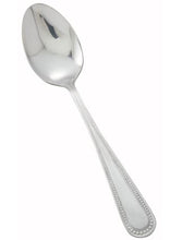 Load image into Gallery viewer, 0005-10-Dots Tablespoon, 18/0 Heavyweight The Dots pattern features simple lines and elegant beading details around the handle and neck.  18/0 stainless steel Heavyweight Mirror finish