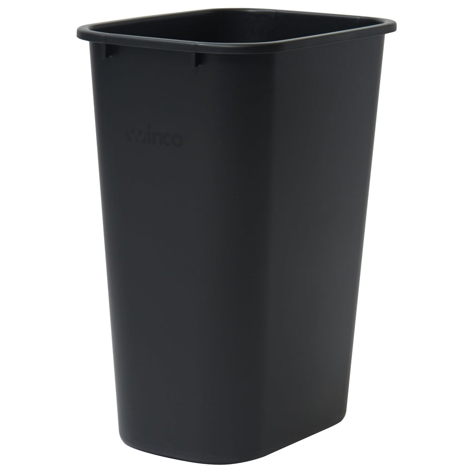 PWR-41K Waste Baskets - 41 Quart, Black