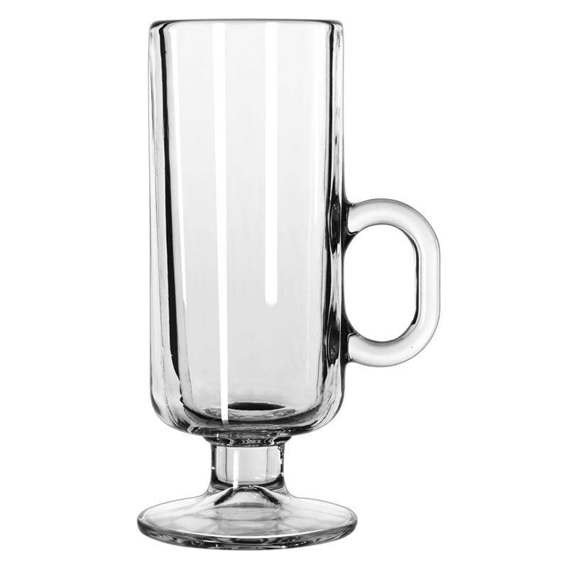 5292 - Warm Beverage Straight Sided Irish Coffee Glass, 8 oz, 2 doz