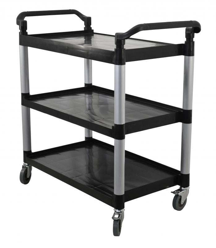 43069 - 31″ X 20″ Black Bussing Cart