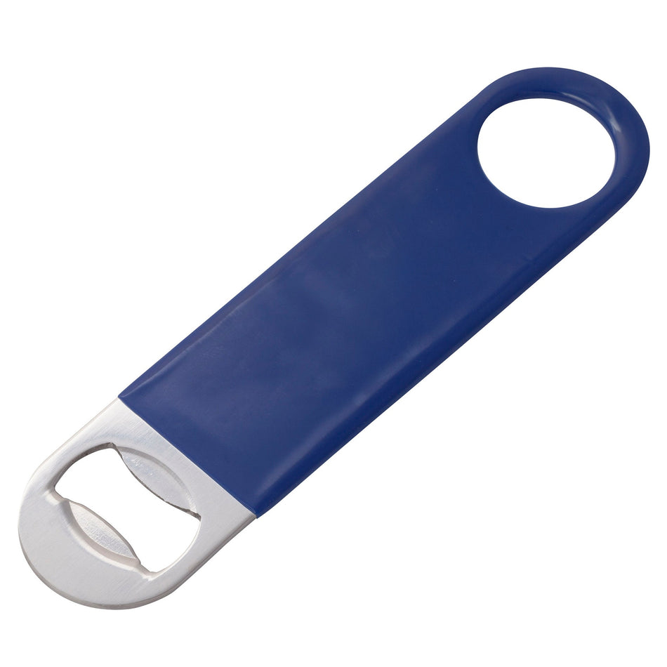 CO-301PB stainless steel Flat Bottle Opener - Blue