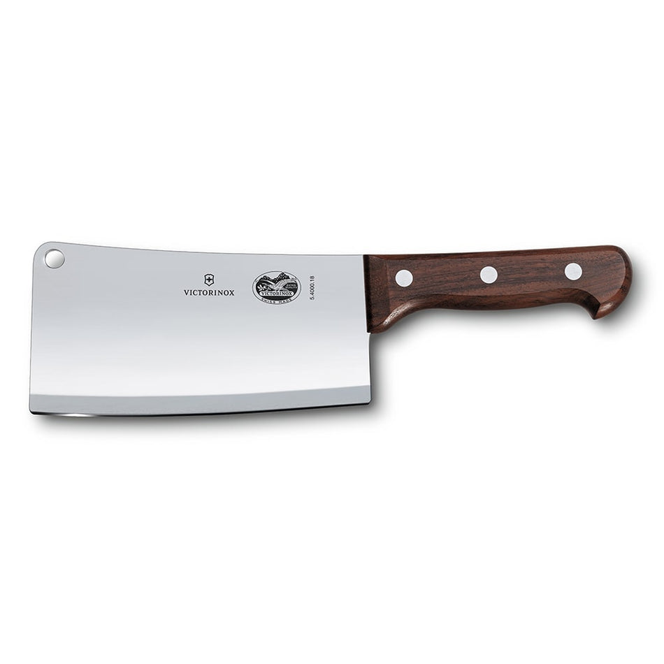 5.4000.18 - 7" x 3-1/2", 1-1/2 lb Cleaver w/ Wooden Handle