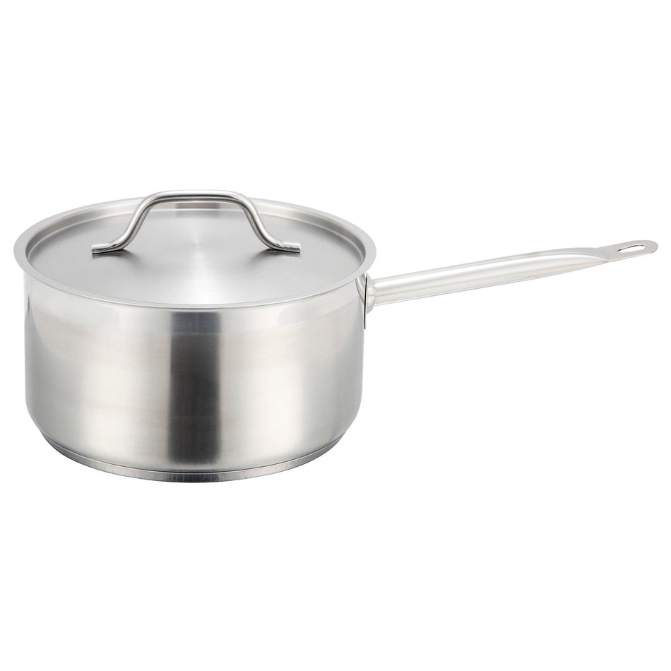 SSSP-2 stainless steel Sauce Pan with Cover - 2 Quart