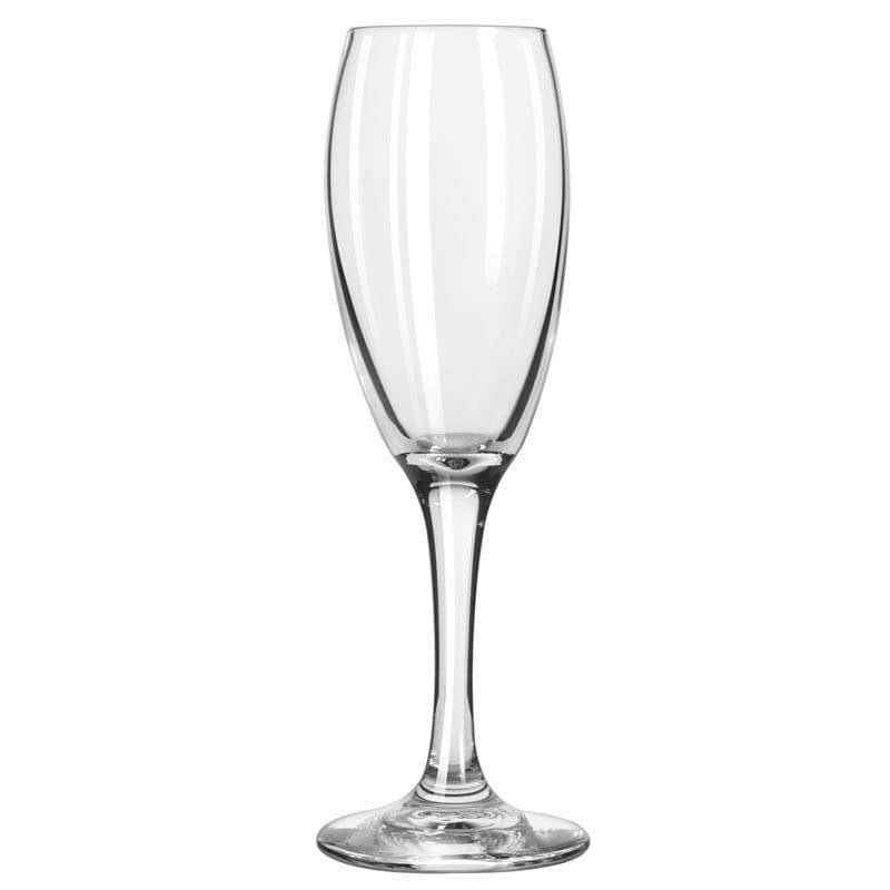 3996 - Teardrop Flute Glass, 5-3/4 oz, 1 doz