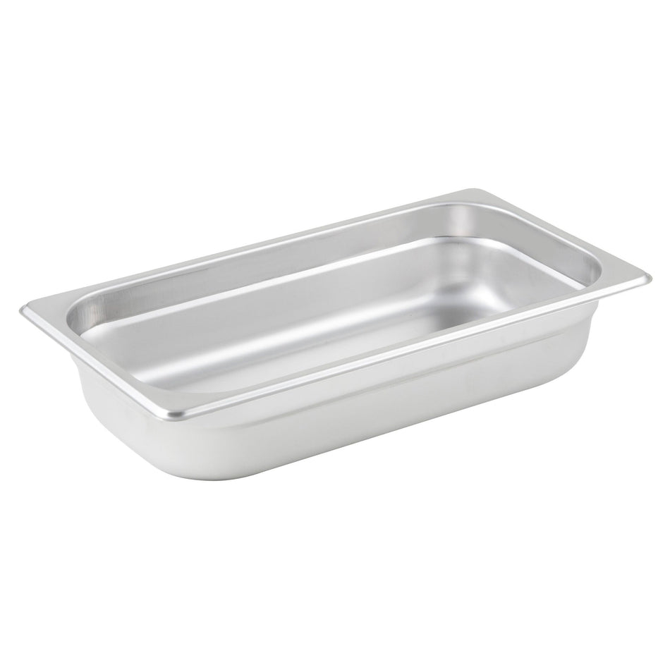 SPJM-302 Anti-Jam Steam Pan, 24 Gauge Stainless Steel 1/3, 2-1/2″