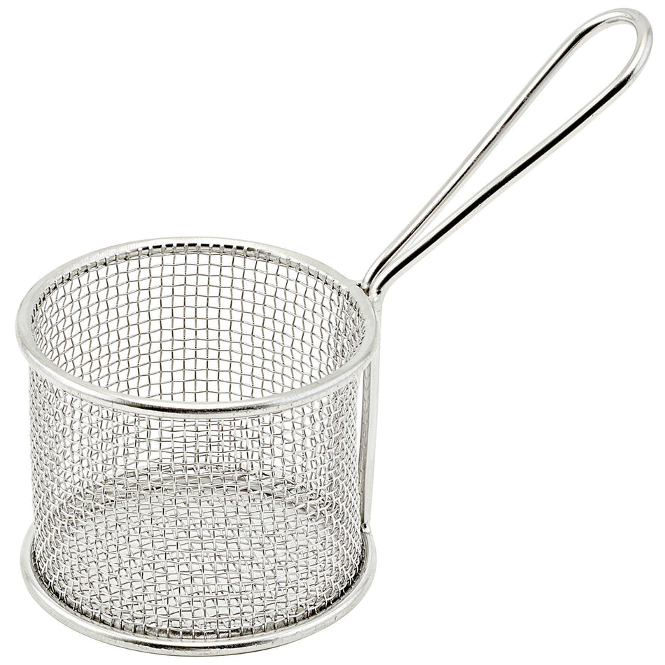 FBM-32R Mini Serving Basket - Round, 3-3/4″Dia x 2-7/8″H