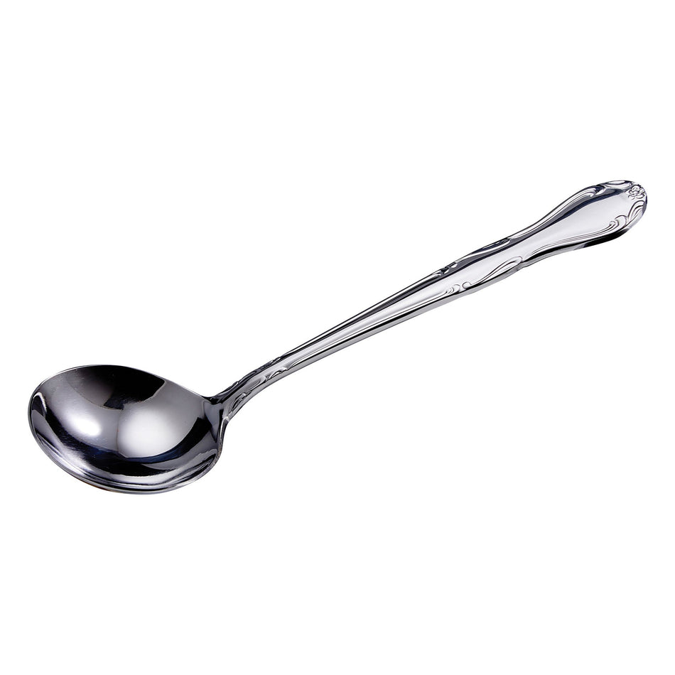 LE-1 7″ Gravy & Soup Ladle, 1 Ounce, stainless steel