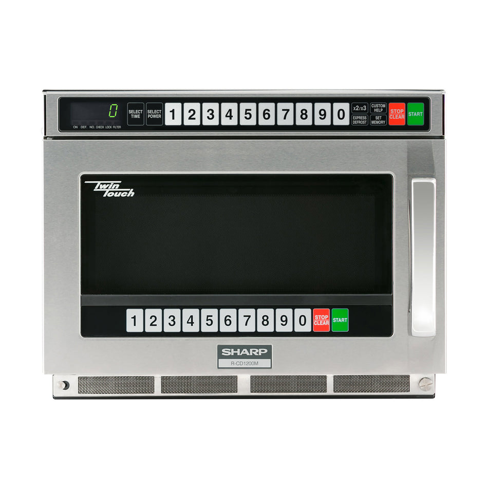 RCD1200 Commercial Microwave Oven with Dual TouchPads