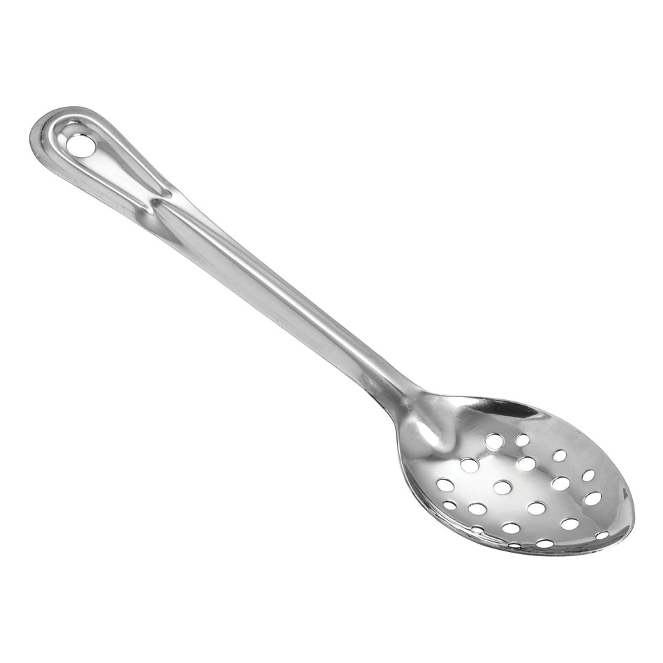 BSPT-11H Heavy-Duty Basting Spoon, stainless steel, 1.5mm - Perforated, 11″