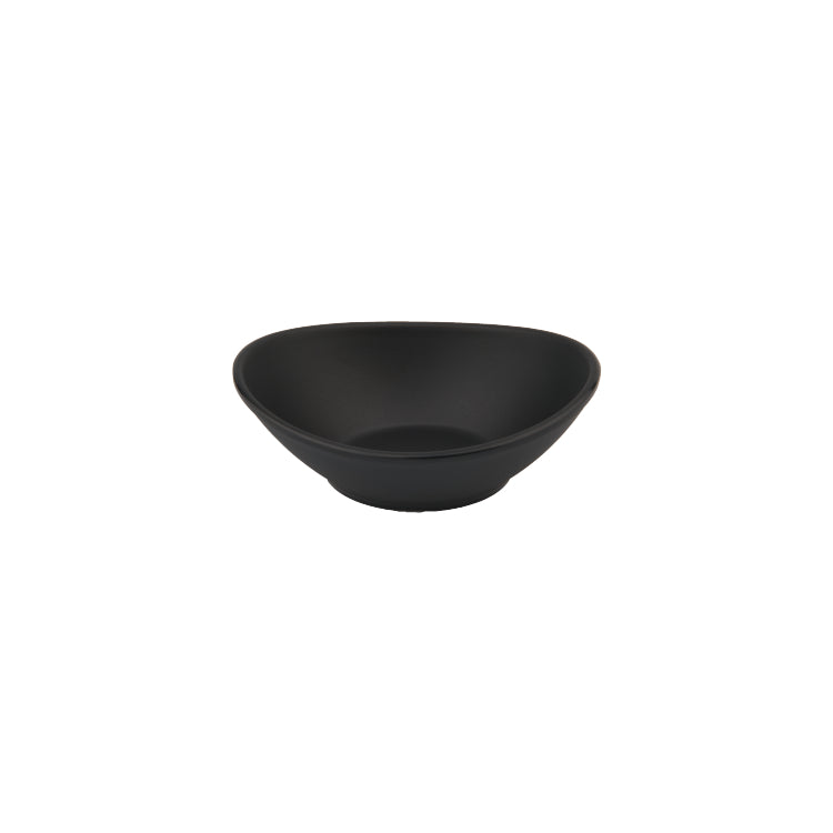 Black Oval Dessert Bowl M
