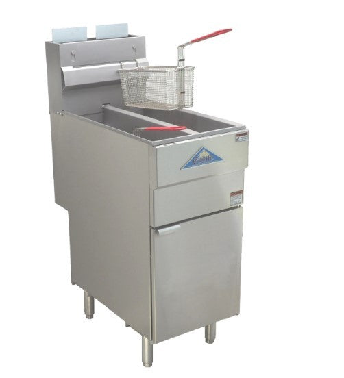GF-120T-N (2) 25lb Split Pot Deep Fryer