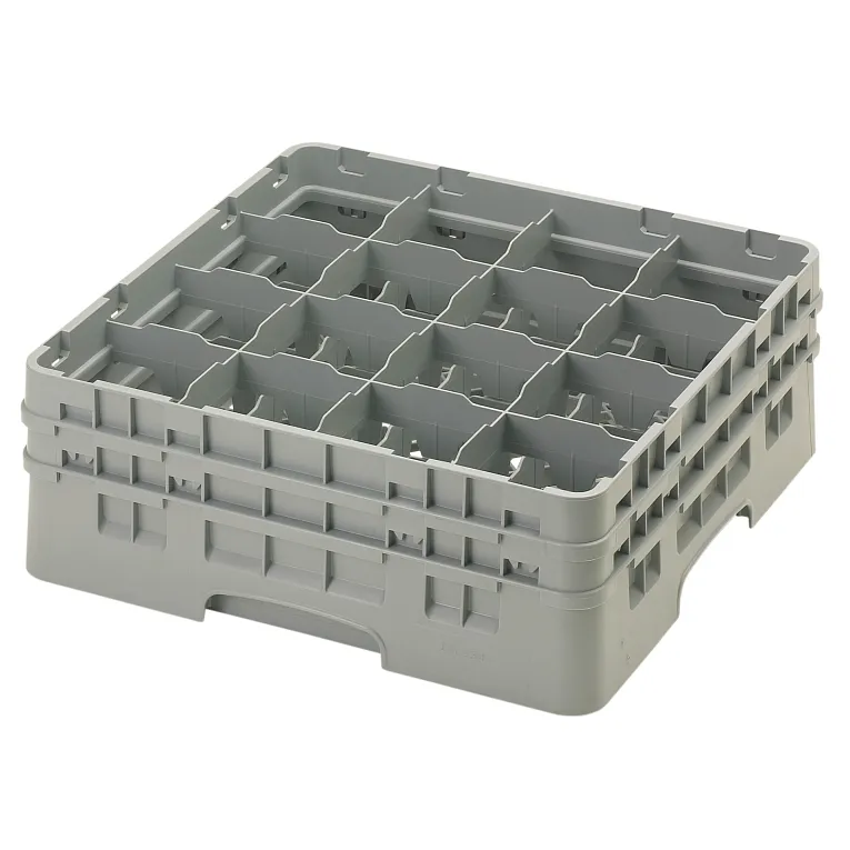 16S534151 - 16 Compartment Camrack Glass Racks Full Size