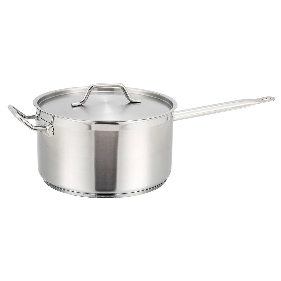 SSSP-10 stainless steel Sauce Pan with Cover - 10 Quart