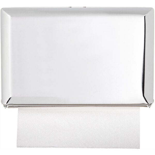 T1800XC Chrome Singlefold Towel Dispenser