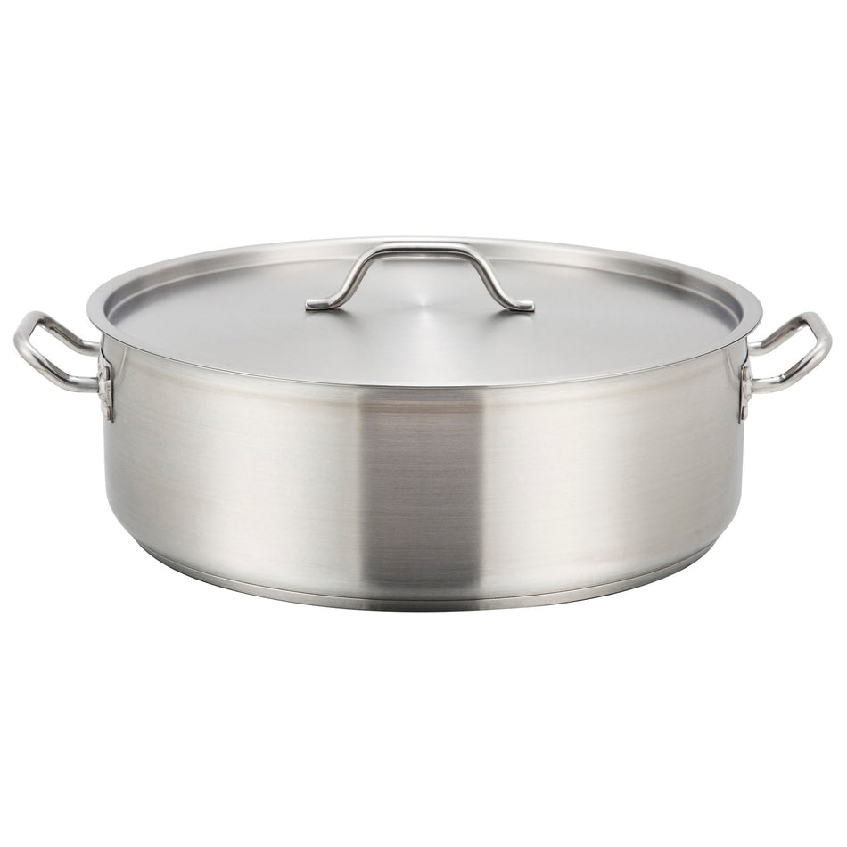 SSLB-30 stainless steel Brazier - 30 Quart