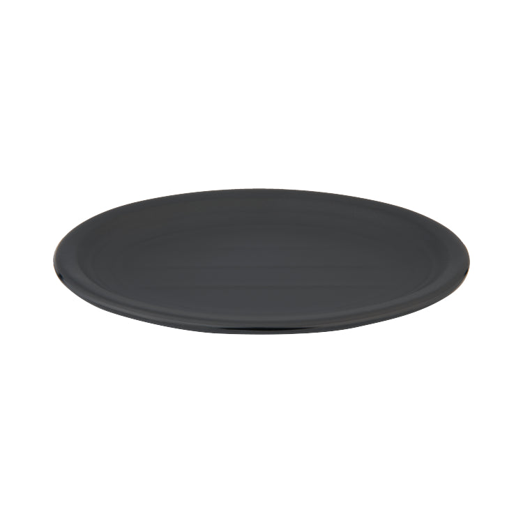 Black Oval Plate 13