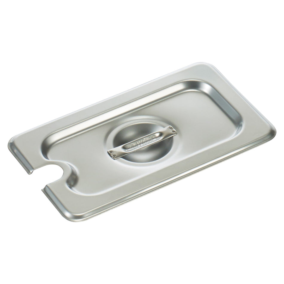 SPCN 18/8 Stainless Steel Steam Pan Cover, Slotted 1/9