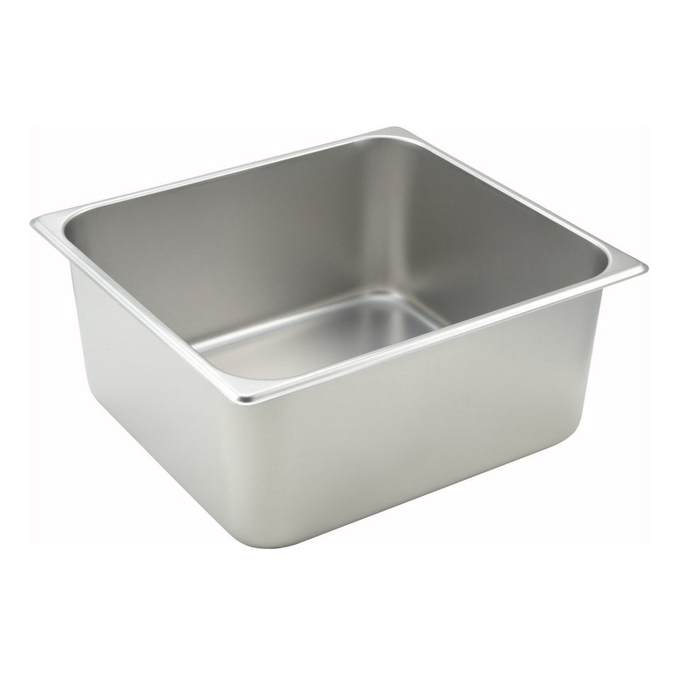 Sptt6 Straight-Sided Steam Pan, 25 Gauge Stainless Steel