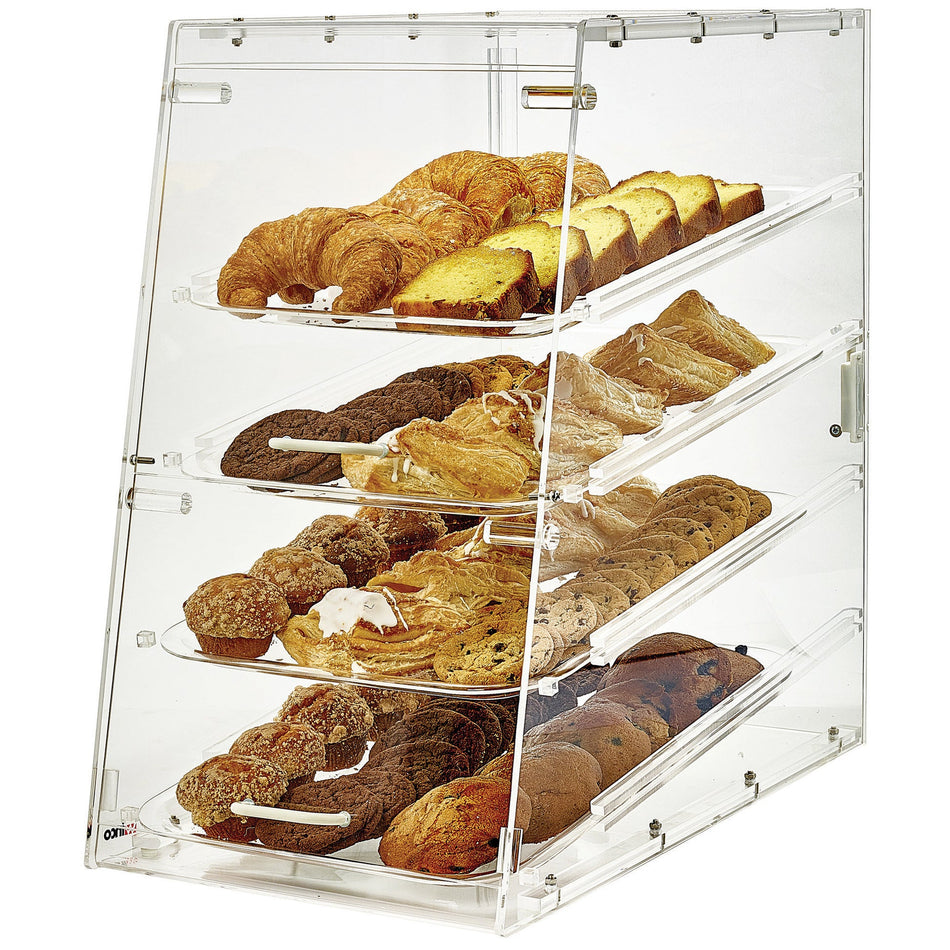 ADC-4 Acrylic Tiered Display Case - 4-Tray