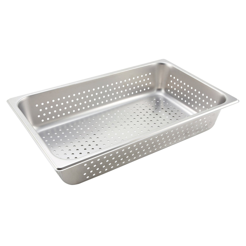 SPFP4 Perforated Steam Pan, 25 Gauge Stainless Steel Full, 4″