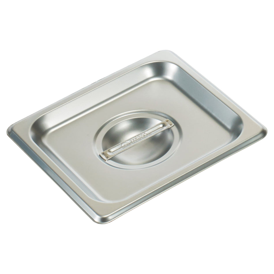 Spscs 18/8 Stainless Steel Steam Pan Cover, Solid Sixth (1/6)