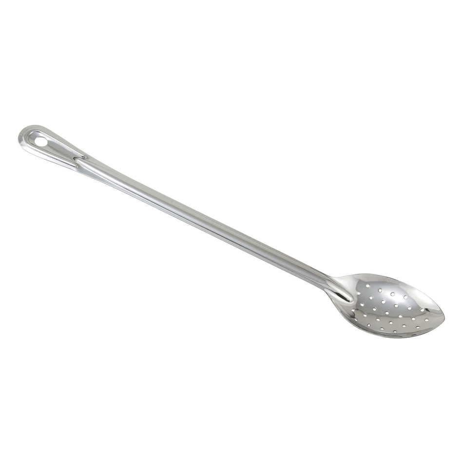 BSPT-18 Heavy-Duty Basting Spoon, stainless steel, 1.5mm - Perforated, 18″