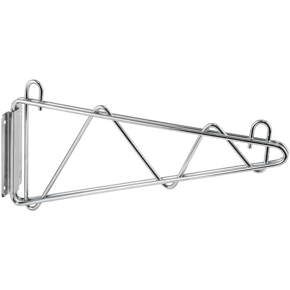 VCB-18 Shelving Wall Mount Brackets, Chrome-Plated, 1 Pair - 18″