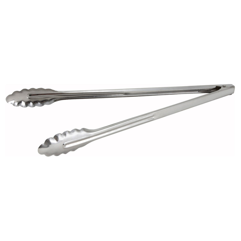 UT-16LT stainless steel Utility Tongs, Medium Weight - 16″