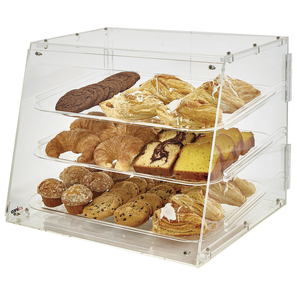 ADC-3 Acrylic Tiered Display Case - 3-Tray