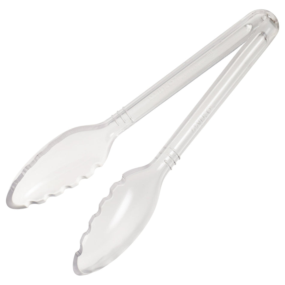 CVST-9C Curv Serving Tongs - 9″, Clear