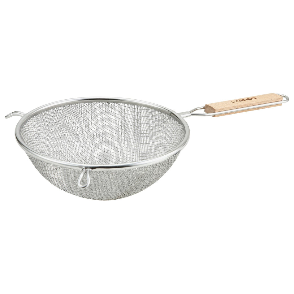 MS3A-8D Fine Mesh Strainer, stainless steel - Double, 8″