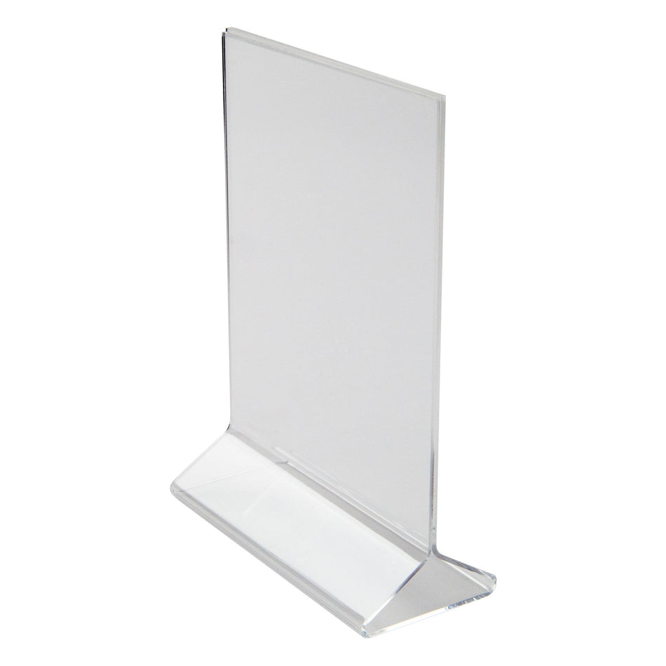 ATCH-57 Double-Sided Clear Acrylic Menu Stand - 5″ x 7″