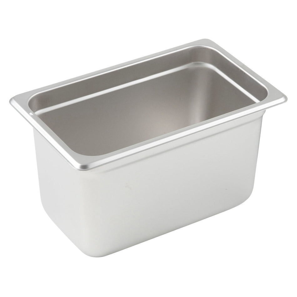 SPJM-406 Anti-Jam Steam Pan, 24 Gauge Stainless Steel 1/4, 6″