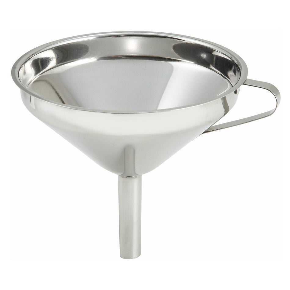 SF-6 stainless steel Wide Mouth Funnel - 5-3/4″