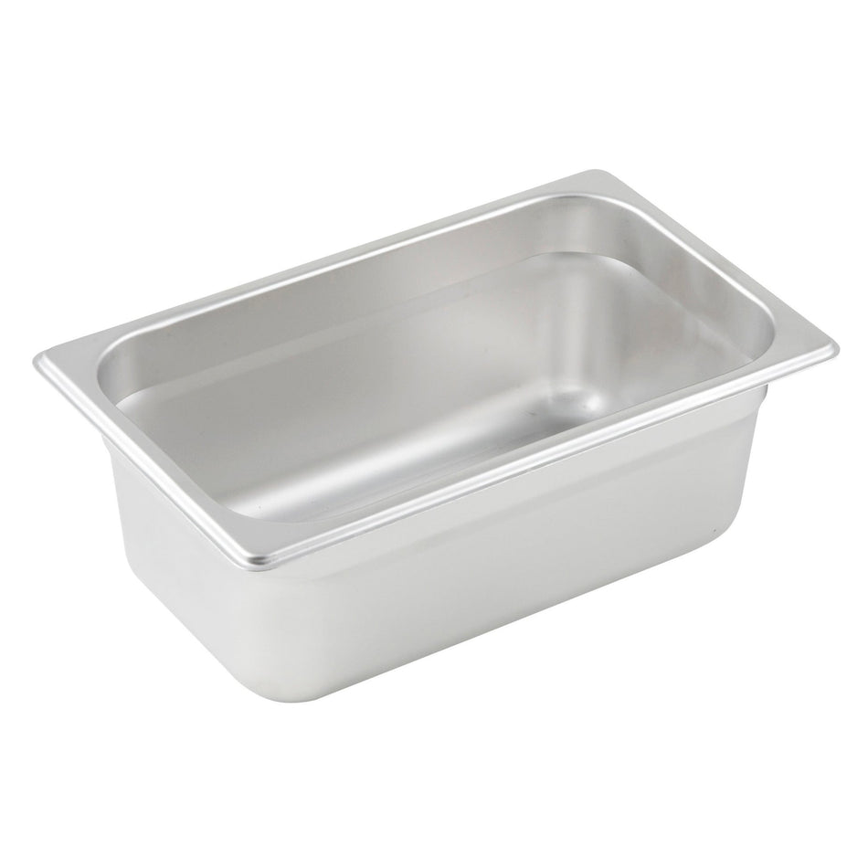 SPJM-404 Anti-Jam Steam Pan, 24 Gauge Stainless Steel 1/4, 4″