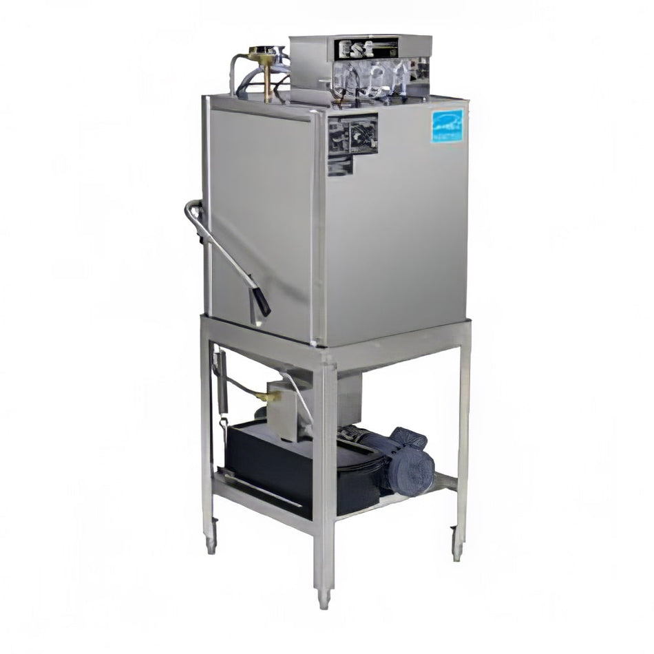 E-AH-EXT - Dishwasher Door Type
115V/60/1-Ph 16Amp  25-3/4″W, Low Temperature Chemical Sanitizing