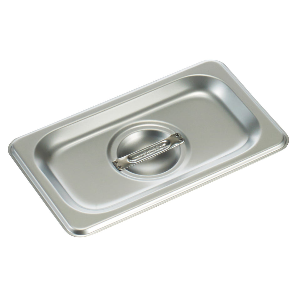 Spscn 18/8 Stainless Steel Steam Pan Cover, Solid Ninth (1/9)
