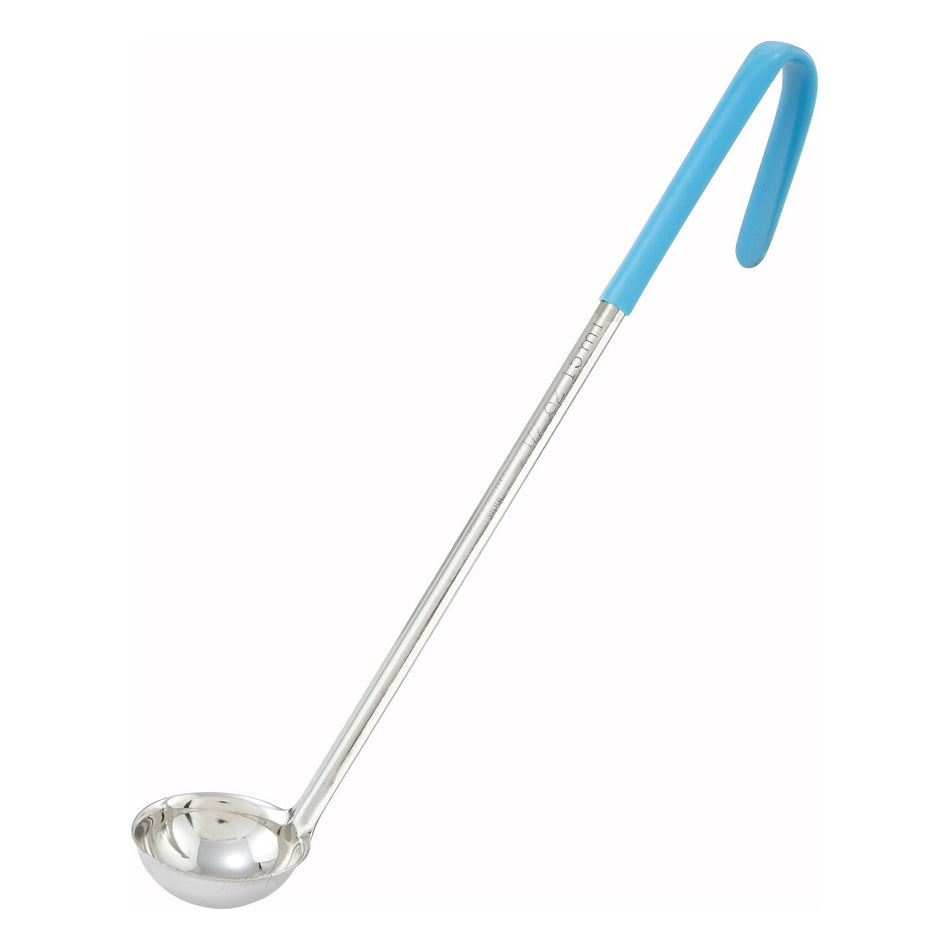 LDC-05 One-Piece stainless steel Ladle, Color-Coded Handles - 1/2 oz