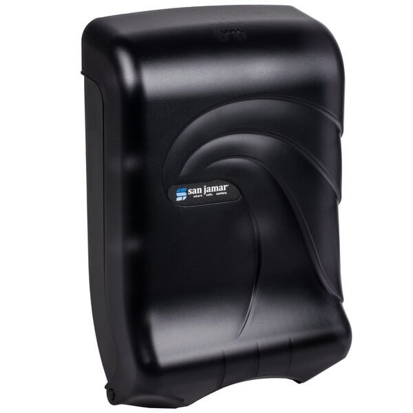 San Jamar T1790TBK Ultrafold Oceans Large Capacity C-Fold / Multi-Fold Towel Dispenser