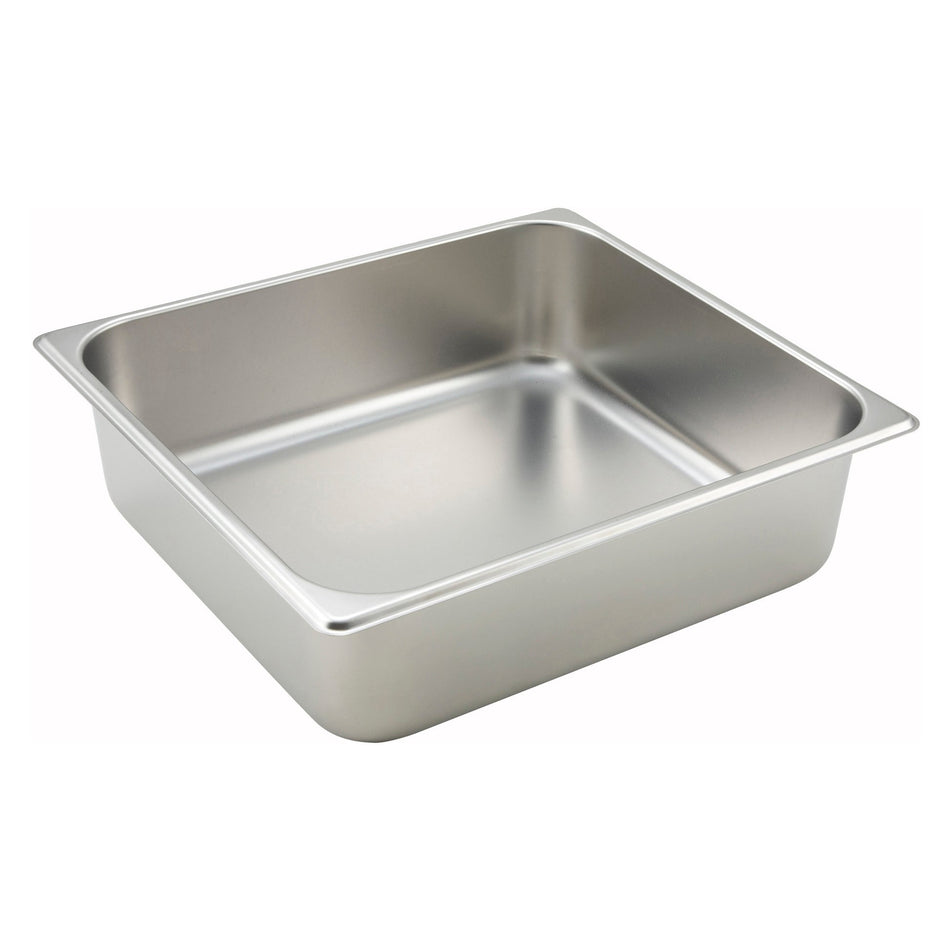 Sptt4 Straight-Sided Steam Pan, 25 Gauge Stainless Steel