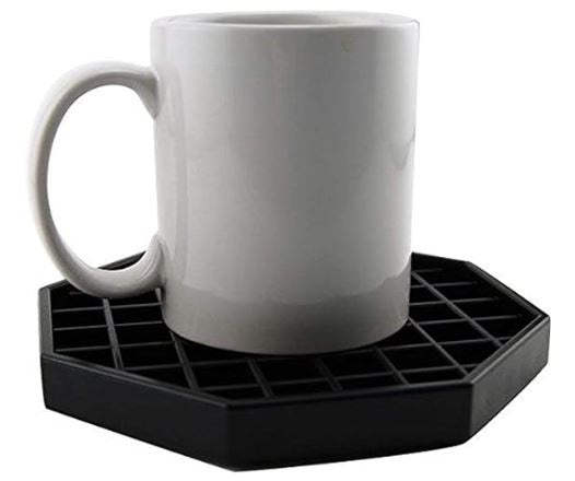 Update International DT-6X6 - Octagonal Plastic Drip Tray