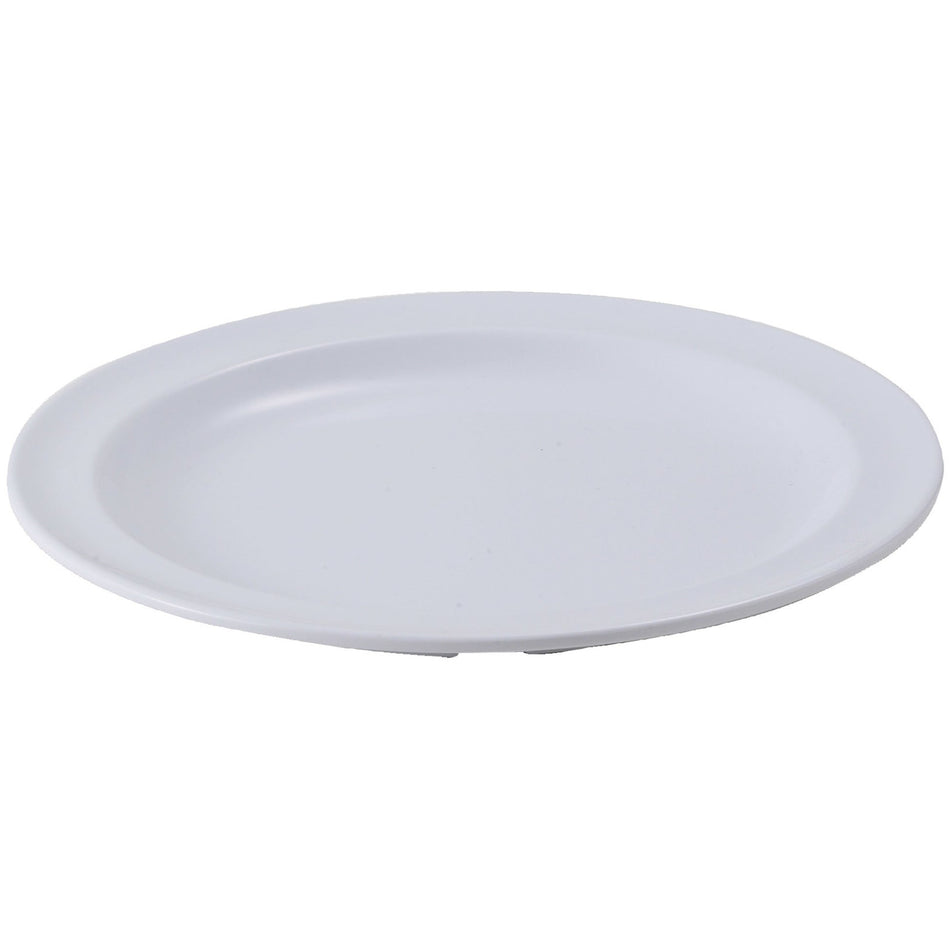 MMPR-9W Melamine 9″ Round Plates - White