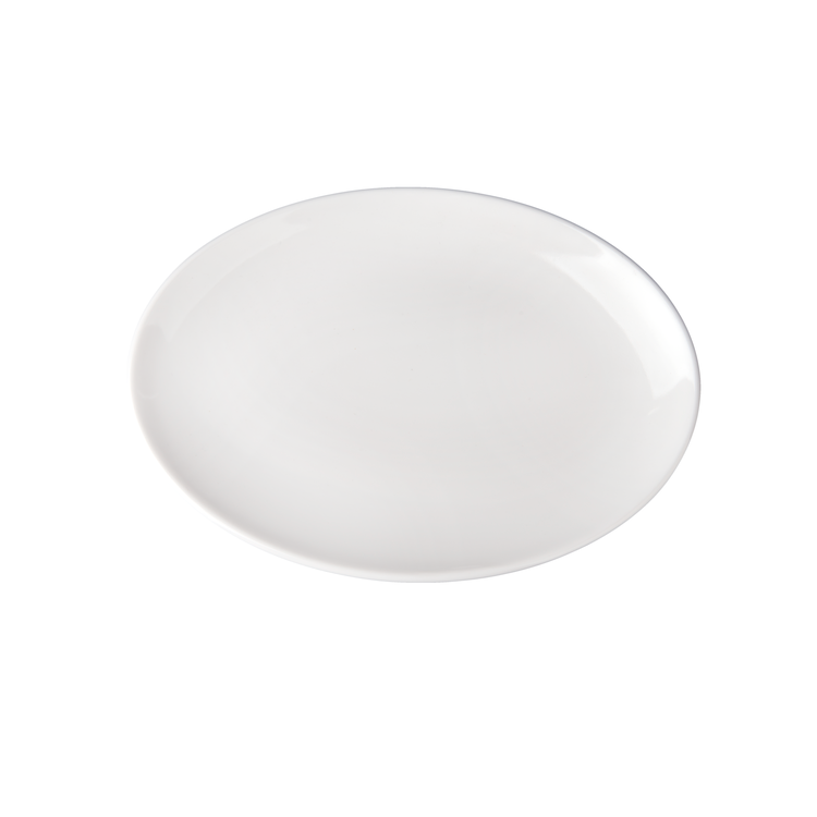 White WB Shin Oval Plate 11