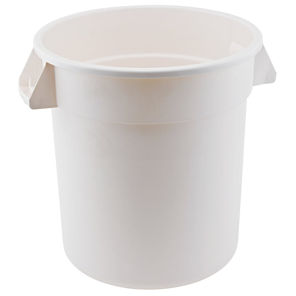 FCW-10 Polyethylene White Containers, NSF Listed - 10 Gallon