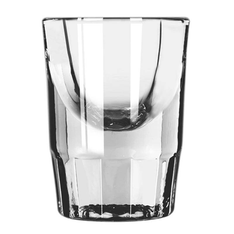 5135 - Fluted Whiskey Shot Glass, 1-1/4 oz, 4 doz