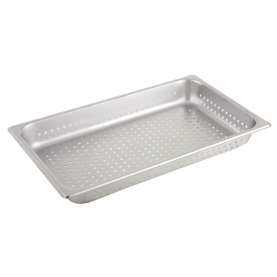 SPFP2 Perforated Steam Pan, 25 Gauge Stainless Steel Full, 2-1/2″